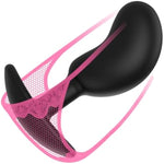 Portable Anal Plug Silicone Butt Plug, Men Stimulation Masturbation Anal Training Toys With Base, Sex Toys Comfortable Long-Term Wear (M)