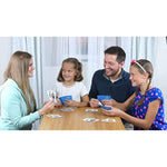 Card Games For Kids - Go Fish, Crazy 8'S, Old Maid, Slap Jack, Garbage Monster, War - Simple & Fun Classic Family Table Games - Games May Vary (6 Set)