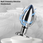 Vibrating Butt Plug Vibrating Anal Plug With 10 Vibration Modes Sex Toys For Men And Women Couples Dildo Prostate Massager Backdoor Vibrating Anal Beads Wearable Adult Sex Toys (S)