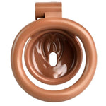 Male Chastity Cage Sissy Chastity Devices With Lock Realistic Clitoris Labia Shaped Bondage Restraints Bdsm Penis Cages Resin Sex Toys For Men And Couples