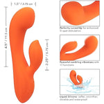 Stella Liquid Silicone Dual G Spot Vibrator, Rabbit Style Mini Massager For Women - Se-4368-20-3