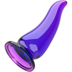 Sm Trainer Soft Suction Cup Base Anal Plug Anal Expansion Wearable Anal Plug Adult Sex Toys Sex Threaded Dildo Anal Plug For Pleasure 3 Pcs Purple