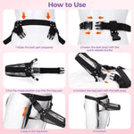 Male Masturbator Cup Sex Straps Wearable, Adjustable Male Stroking Strap For Hands Free Masturbators, Juguetes Sexuales Sexual Para Parejas, Men Stroker Masterburbator Sex Toys.