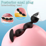 2 Pcs Anal Plug Set Anal Trainer Eingebaute Stahlkugel,Silicone Butt Plug Set For Beginners Anal Dildo Training Kit Sex Toys For Man, Women And Couple With Flared Base Prostate Toys