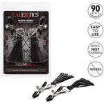 Nipple Play Playful Tassels Nipple Clamps - Black