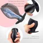 Hollow Anal Plug With Plug Kit Outgoing Wearing Butt Plug Tunnel Dilator Retractable Training Enema For Adults Or Couples (L)