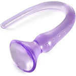 Super Long Anal Plug, Flexible Butt Plug G Spot Prostate Massage Adult Sex Toys For Men, Women,19.7 Inches (Purple, L)