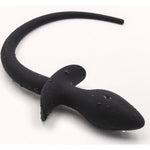 Bdsm Silicone Anal Plug Adult Sex Toys Dog Tail Anal Plug With T-Shaped Base Sex Masturbation G-Spot Toys For Women Men Gay Couples Sex Sm Game Cosplay Bedroom