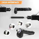 Sex Machines Thrusting Machine Sex Toy Machine Device Thrust Dildo Machine For Women And Men Sex Machine Thruster Sex Toy With Suction Cup 3Xlr Sex Machine Attachments Sexmechine (Deep-Black)