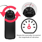 Vibrating Strap On Dildo Pennis Extender For Men, Hollow Strap On Vibrator Penis Extension With Variable Speed Vibration Adjustable Harness Male Realistic Cock Sleeve Strapon Adult Sex Toy For Couples