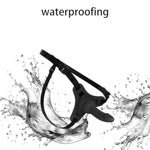 Women Wearable Straps Set For Double Strap-Ons Realistic Classic Soft Silicone Dildo Toy For Couples Adjustable Waist Pants Strapless For All Women Couple(Black)