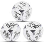 Sex Dice Adult Sex Toys Couples Games Date Night Dice Ideas Gifts For Boyfriend Girlfriend Romantic Gifts For Husband Wife Birthday Anniversary Steel Gift For Men Women Stocking Stuffer Valentines Day