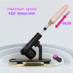 Sex Machine With Suction Cup,Automatic Thrusting Dildo Machine Extension Tube Adjustable Masturbation Machine Suction Dildos For Solo And Lesbian