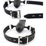 Sex Toys Bdsm Bondaged Adult Kit Silicone Realistic Dildo Gag With Ball Adjustable Strap On Mouth Gag For Sm
