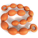 16.54 Inch Eggs Shape Pull Beads Prostate Massage Liquid Silicone Toy, Extra Long Anal Plug Adult Sex Toys For Women And Men - L