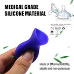 1 Pair Nipple Sucker Sex Toys Silicone Nipple Stimulator Women Man Couples Nipple Play Sm Sexual Game High Powerful Suction Universal Nipple Corrector Inverted Flat Shy Nipples