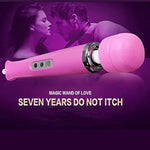 Powerful Handheld Massager With Strong Vibrations,Waterproof Clitoral Stimulator,Softer And Flexible, Rotating Dildo Vibrator For Men, Women & Couple(Purple)