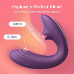 Clitoris Flicking & G-Spot Vibrator, Adult Sex Toys for Women