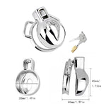 Male Chasity Cage Cock Cage Steel Chastity Cage With Belt Simulated Vagina Style Bdsm Bondage Penis Cage Sex Furniture (50Mm/1.96In)