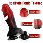 2.5" Diameter Thick Realistic Dildo Sex Toy For Women, 10.2" Soft Silicone Clitoral Vagina Anal G-Spot Stimulator With Strong Suction Cup, Huge Lifelike Penis Cock Masturbator For Couple Man