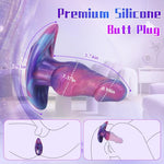 4.13" Beginner Butt Plug,Fantasy Anal Plug Soft Silicone with T-Base,Realistic Prostate Massager Wearable Anal Trainer,Small Friendly Anal Toy for Women Men Couples