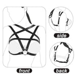 10Pcs Bdsm Kit Spreader Bar With Sex Bondage Bdsm Restraints - Adjustable Pentagram Chest Harness Strap