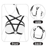 Suction Cup Dildo Mount Holder Solo Saddle, With Chest Sex Harness Bondage Bdsm Restraints