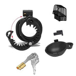 Male Bdsm Resin Chastity Device Breathable Cock Cage Upgraded 3D Cage With 4 Arc Rings Set With Spikes Feel The Pain, Cbt Chastity Cage Men Abstinence Penis Bondage Sm Extreme Fetish Sex Toy