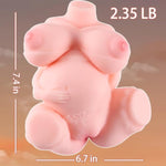 Sex Dolls For Men Pregnant With Female Big Ass Torso Sex Doll Lifelike Adult Male Masturbator Toys With Realistic Vaginal Anal Breast Pussy Pregnant Sex Dolls For Woman, Small Belly With Clothes