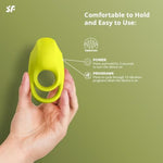 Spectacular Duo | Ring Vibrator | Cock Ring | 12 Vibration Programmes | Waterproof (Ipx7) | Rechargeable Battery | Skin-Friendly Silicone