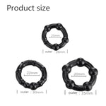 Penis Ring Testicle Stretchers With Chain Leather Penis Bondage Cbt Ring Sex Toys For Men Adjustable Parachute Shape Chastity Scrotum Device