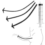 3Pcs Urethral Sound Hollow Side Hole Design Sex Toys Catheters & Sounds-Urethra Sounding Stimulation For Men,Male Masturbation Rod Penis Plugs Urethral Training Vacuum Packaging Safe Silicone