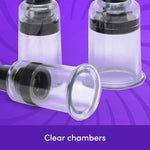 Dominix Deluxe Nipple and Clit Tiple Sucker Set for Women