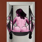 Sex Door Swing Bdsm Sex Furniture With Sex Door Love Slings Bondage Restraints Pillows Seat Sex Sling Sm Sex Position Games Bedroom Sex Furniture For Adults Couples Sex Toy Holds Up To 300Lbs Sweater