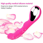 10 Mode Vibration 5V USB Rechargeable Adult Stimulator Toy Sex Vibrator Sex Toys Wand Massage Silicone G Spot Stimulate Vibrator, Pink