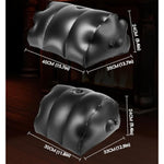 Pvc/Tpu Sex Pillow Waterproof Adult Toys Body Support Travel Position Magic Cushion Used For Couple Deeper Positioning (Red Sex Pillow L)