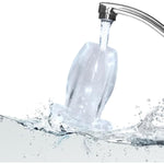 Transparent Butt Plug Clear Silicone Hollow Butt Anal Plug Tunnel Anus Dilator Big Butt Trainer Anus Plug Stretcher Couple Sex Toys