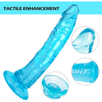 11 Inch Huge Thick Realistic Dildo - With Lifelike Texture - G-Spot Crystal Jelly Dildo With Strong Suction Cup For Hands-Free Play - Big Anal Dildos Adult Sex Toys For Women Men Couple - Xl