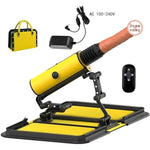 Adult Sex Toys Automatic Thrusting Dildo Sex Machine With Control, Compact Design, 6'' Realistic Warming, 3 Modes, Hands-Free For Men & Women, Ultra-Powerful Vibration, Elegant Discreet Case