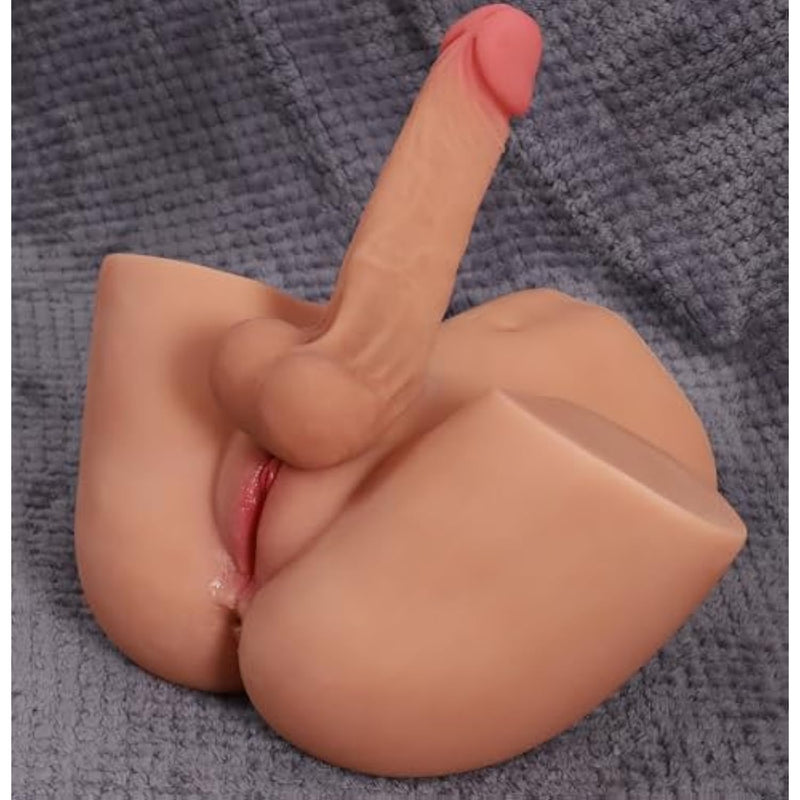 5.5Lb Male Sex Doll For Women - Realistic Sex Doll For Men Trans Sex Doll Shemale Sex Doll Torso With Flexible Dildo Vagina Anus Sex Dolls Sex Torso Adult Toys Gay Sex Toys For Men Women Couples