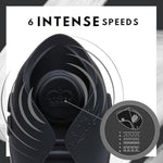 | Pulse Solo Essential | Premium Male Masturbator | 7 Vibration Modes For Penis Stimulation | Sex Toys For Men | Handsfree Adult Sex Toy With Realistic Pocket Pussy Textured | Black