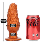 7.16" Large Butt Plug Huge Anal Plug, Wearable Soft Silicone Buttplug Thrusting Anal Dildo Expanding Big Butt Trainer with Strong Suction Cup for Males Females Couple