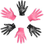 Silicone Finger Anal Gloves - G-Spot Stimulation Anal Butt Plug For Couples Erotic Play, Soft Dilator, Perfect For Beginners(Pink)