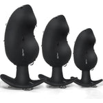 Anal Plugs Silicone Sex Toys Butt Plugs Anal Adult Sex Toys & Games Anal Training Kit With Curved Base & Slender Waist Prostate Sex Toy For Comfortable Long-Term Wear (S+M+L)