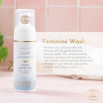Honestly pHresh Foaming Feminine Wash for Women – pH Balanced Natural Intimate Cleanser with Prebiotics & Probiotics. Vegan, Sensitive Skin Safe. Made In USA - Rose & Bergamot Scent, 5 oz