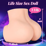 11Lb Vibrating Sex Doll Male Sex Toys - Adult Toys With 10 Vibration Modes, Automatic Male Masturbator 3D Lifelike Butt Pocket Pussy Ass, Dual Motor Sex Dolls Male Stroker Adult Sex Toys For Mens