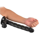 Super Long Screw Dildos Giant Anal Beads Plug Thread Penis For Man Woman And Couples Sex Toys, Black