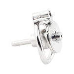 Men'S Chastity Cage Negative Flat Extreme Small Stainless Steel Contrary Casity Cage With Stainless Steel Catheter J15253 53Mm