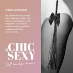 Lilly Fringe Whip – Soft Tassel Whip For Light Bdsm, Teasing & Sensual Play – Gentle Erotic Spanking Accessory For Couples – Black