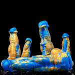 Horse Dildo - Lifelike Silicone Thrusting Dildo With Strong Suction Cup, Realistic Thick Horse Penis For G-Spot, Fantasy Sex Toy For Women And Men Gay Anal Play Sex Pleasure (D219-Xxl)